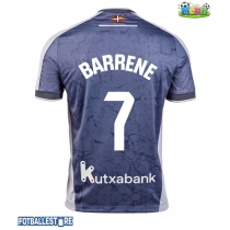 Real Sociedad Ander Barrenetxea #7 Bortedrakt 2025-26 Kortermet